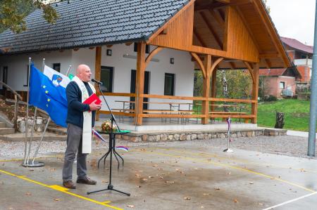 Otvoritev vaškega objekta Oskoršnica 8, foto Uroš Novina